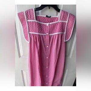 Vintage “Model Coat” Registered Trademark Womans House Coat VGU Sz Sm Pink